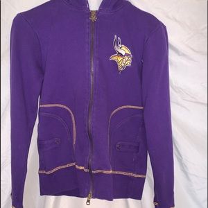 Minnesota Vikings Full Zip Hoodie